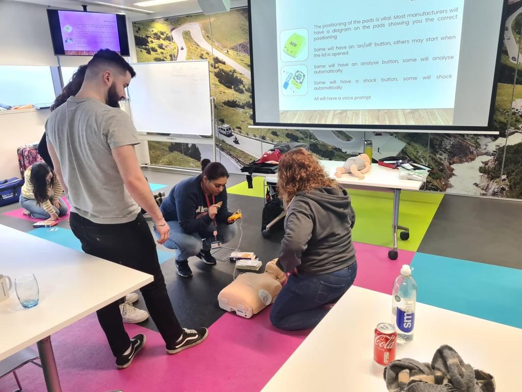 First Aid at Work training in Leeds